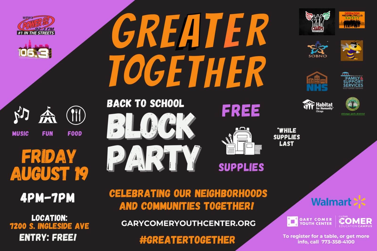 Gary Comer Block Party 2022